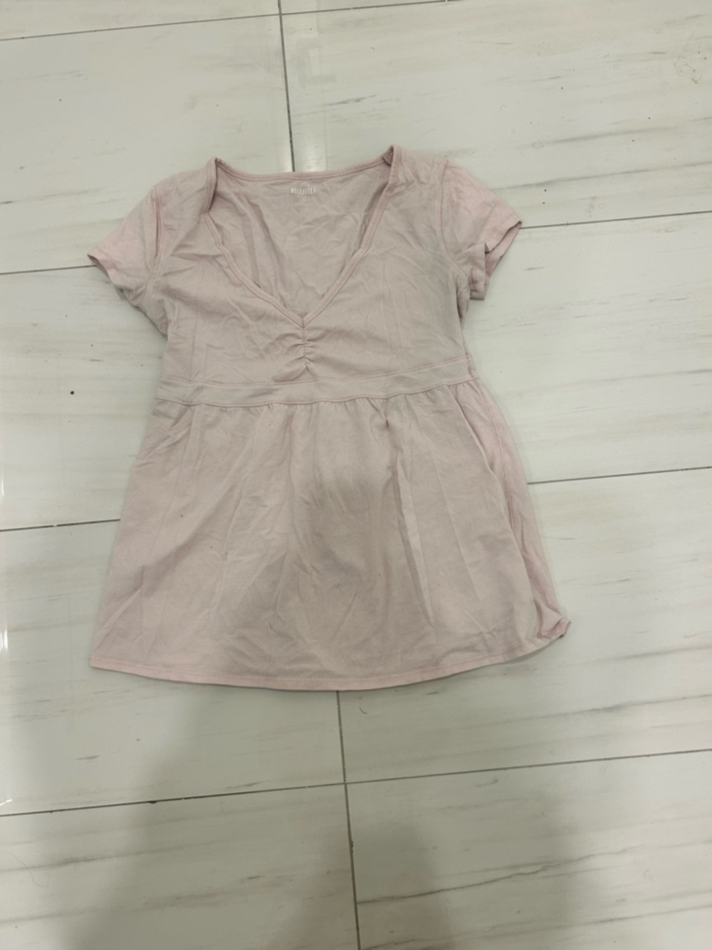 hollister baby doll top